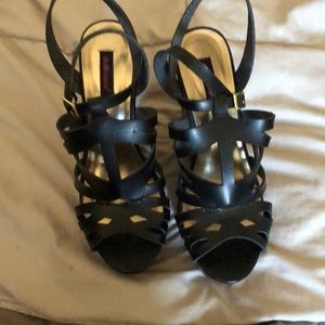 Doll house wedges 8.5 women never worn